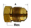 Flared Plug 45deg Flare Diagram